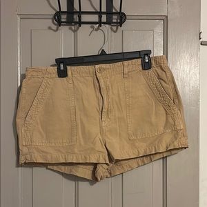 Khaki Cargo Shorts